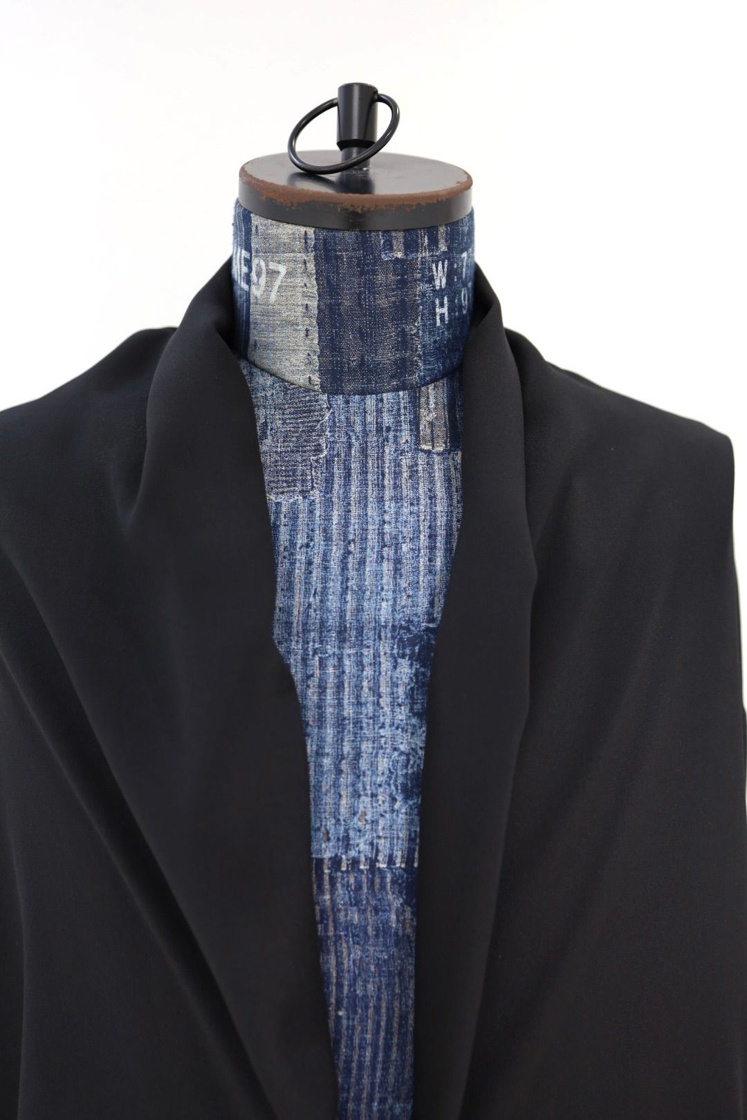 Yohji Yamamoto 釈迦釦付きストールジャケット (HK-J17-441)BLACK☆3月18日発売！