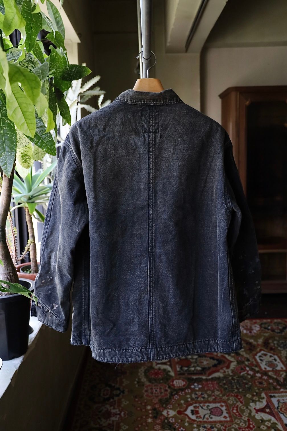 BOW WOW 25FWバウワウ  カバーオールDUCK COVERALL BLANKET LINER AGED(BW252-DCBL) AGED BLACK