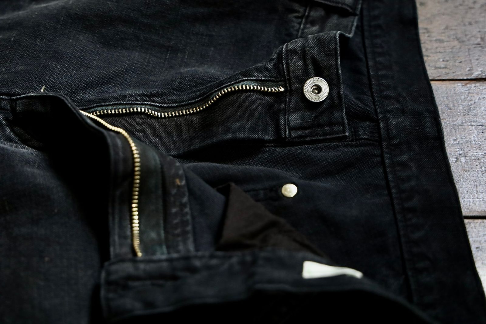 Silk Hemp Double Knee Pants( 24AAP-04-10H )BLACK7月27日(土)発売！