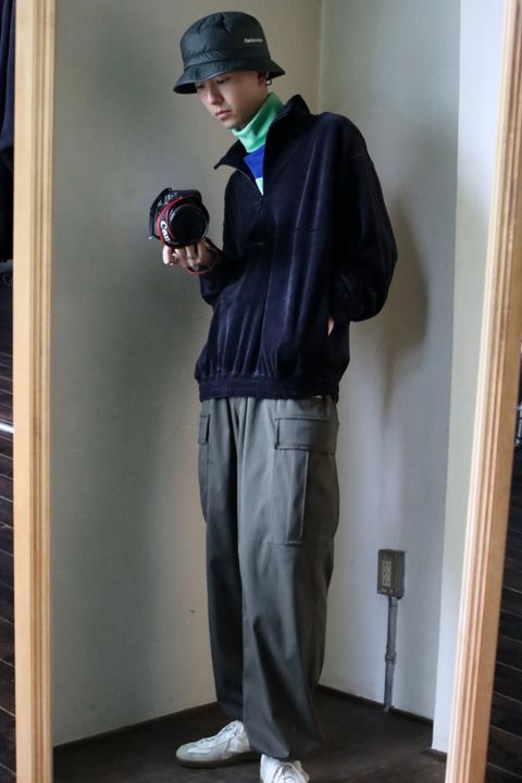 FreshService フレッシュサービス 23AW VELOUR JERSEY PULLOVERスタイル
