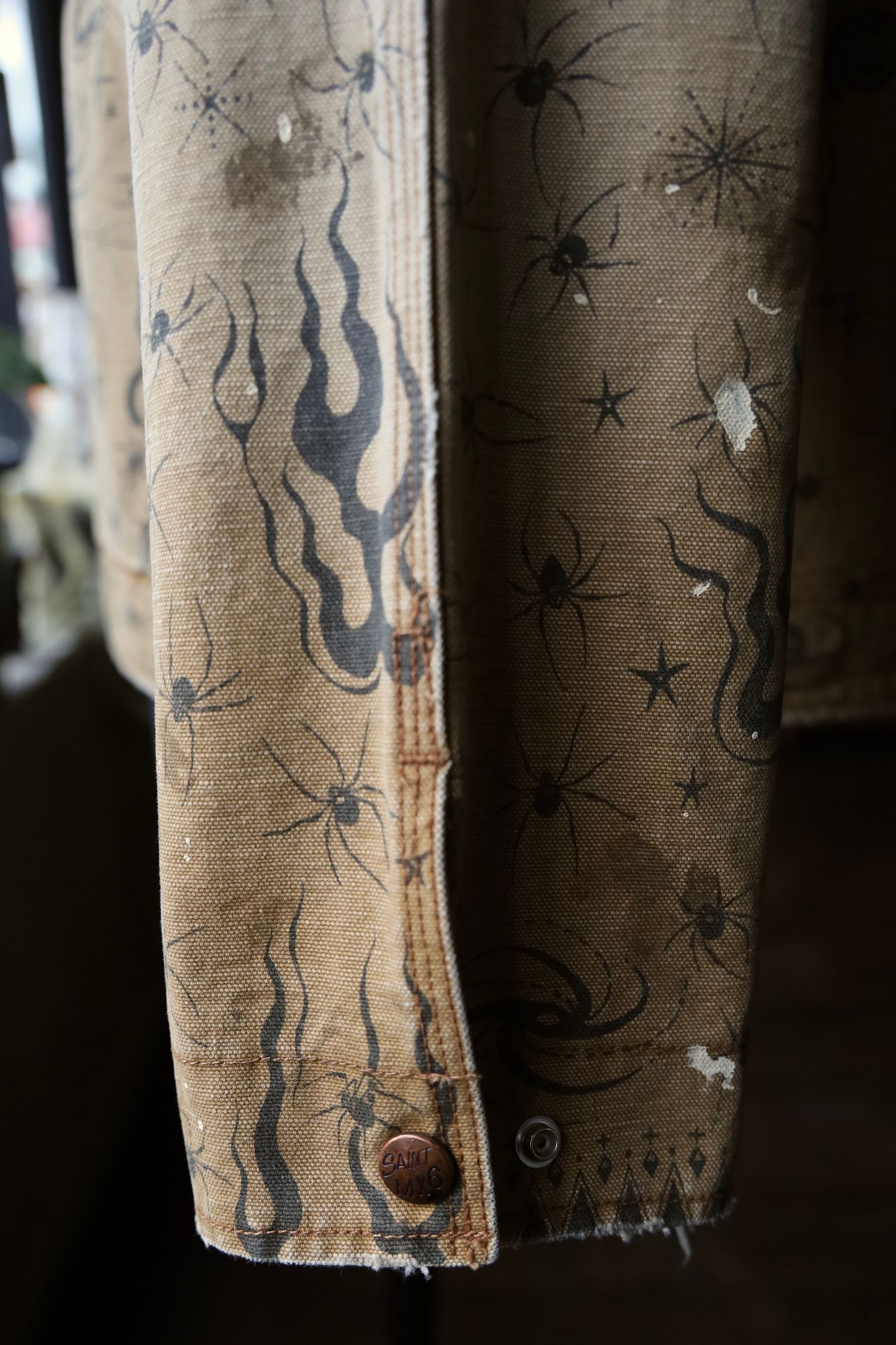 セントマイケル25SS Dr.Woo DW_DETROIT JKT(SM-HR8-0000-C43)BEIGE