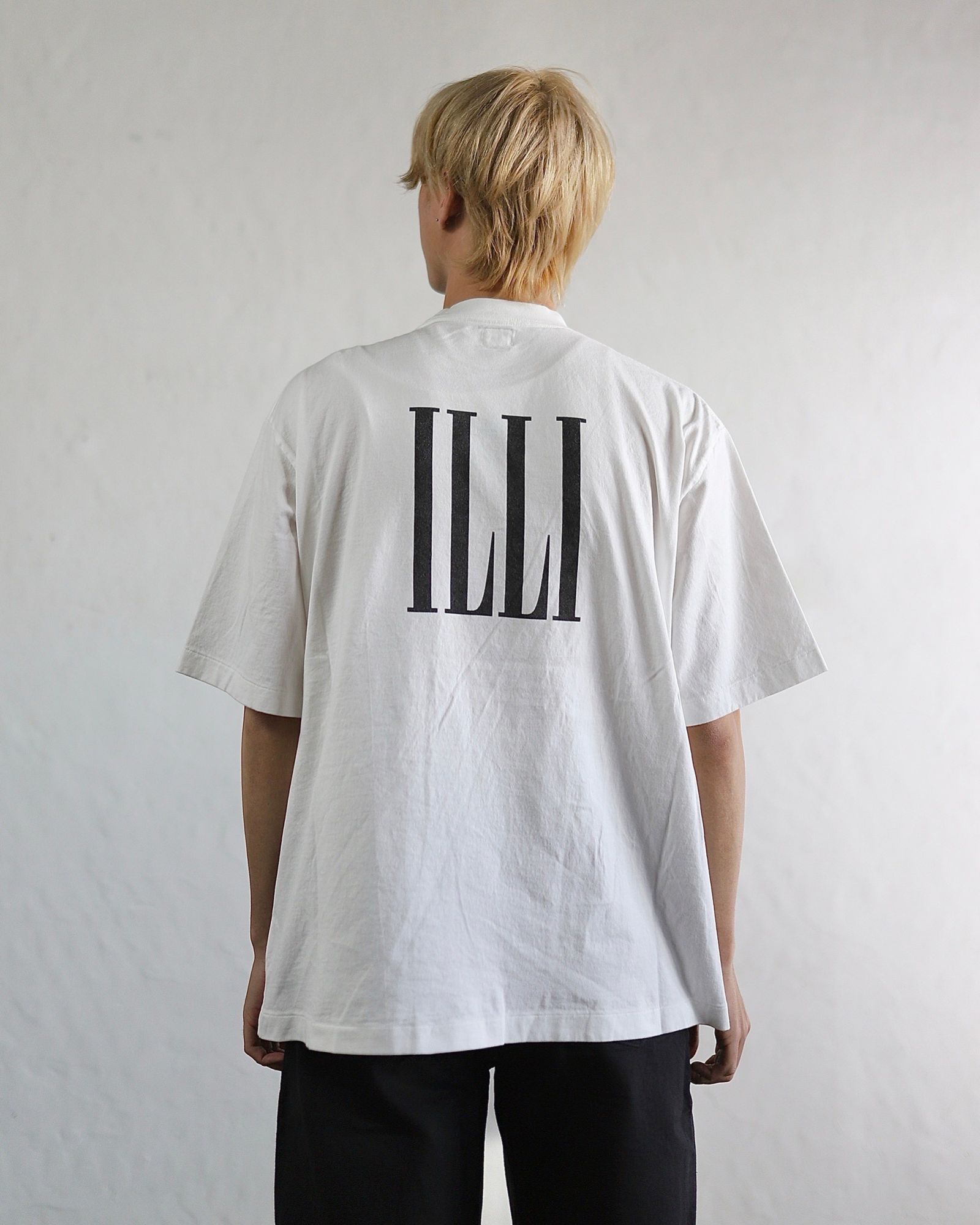ブラームスルーツストック24SS blurhms NOISE ROCK Print Tee
