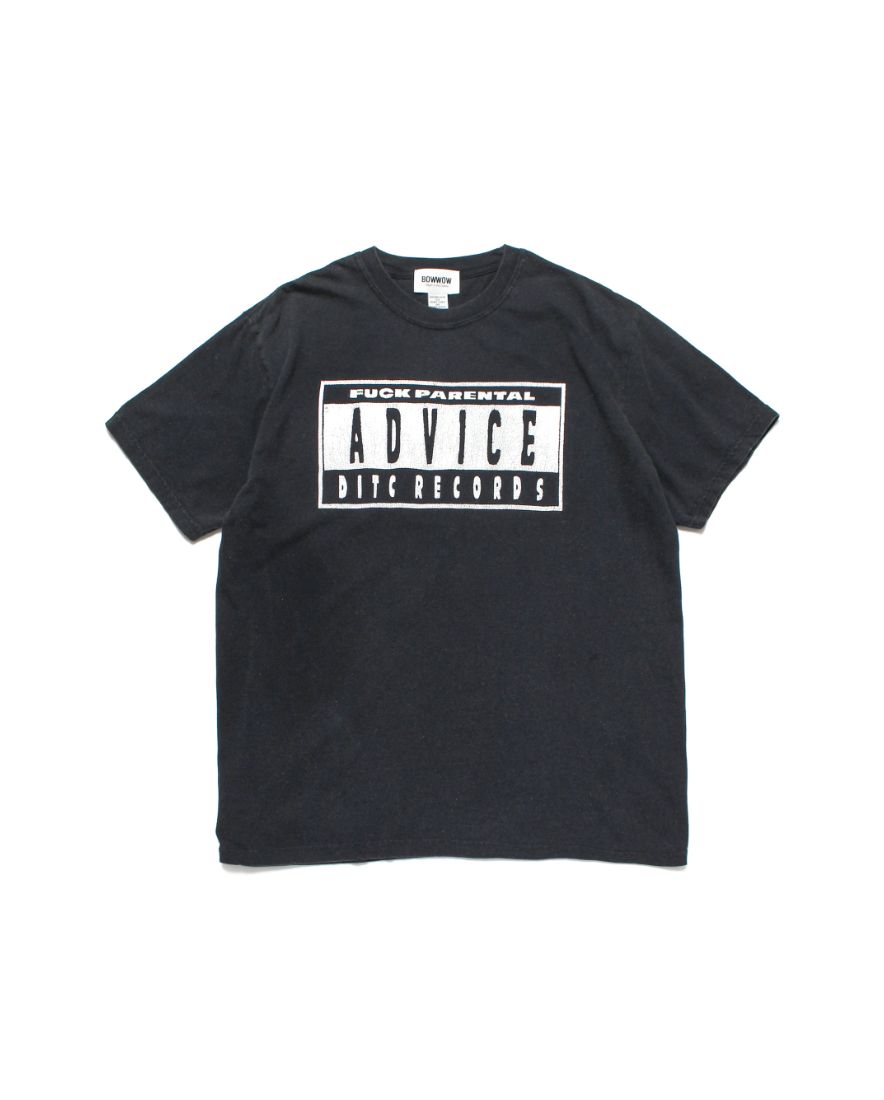 BOW WOW ADVICE TEE(BW26U-ADRT)BLACK☆8月29日(土)11:00発売！