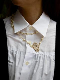 doublet ダブレット26AW AIR CARBON MATINE NECKLACE (26AW79AC54)GOLD☆8月6日(木)発売！