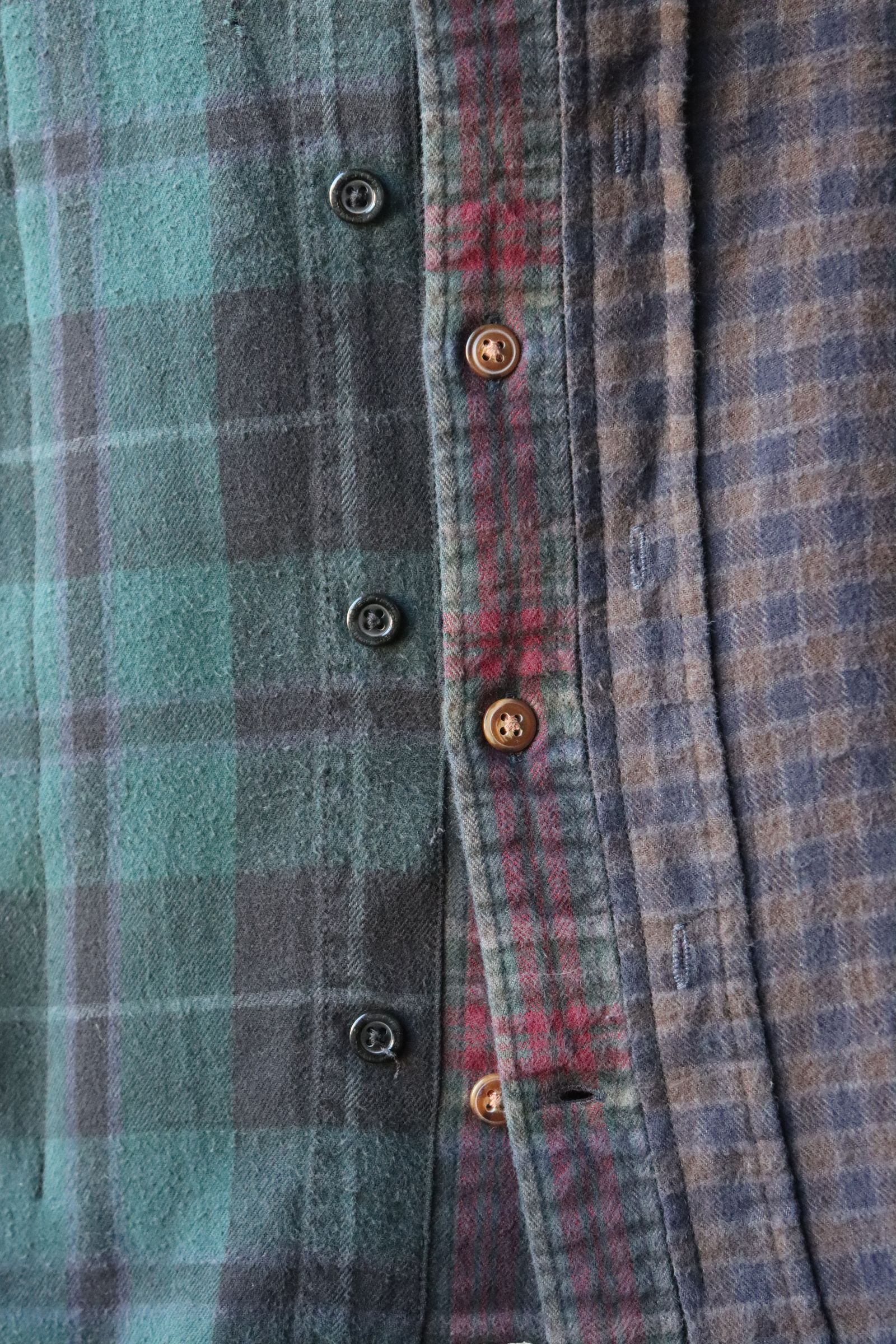RAFUラフ24SS Remake shirt(RAFU030)BLACK DYE