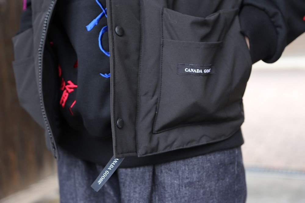 カナダグース FREE STYLE CREW VEST style.2020.11.28