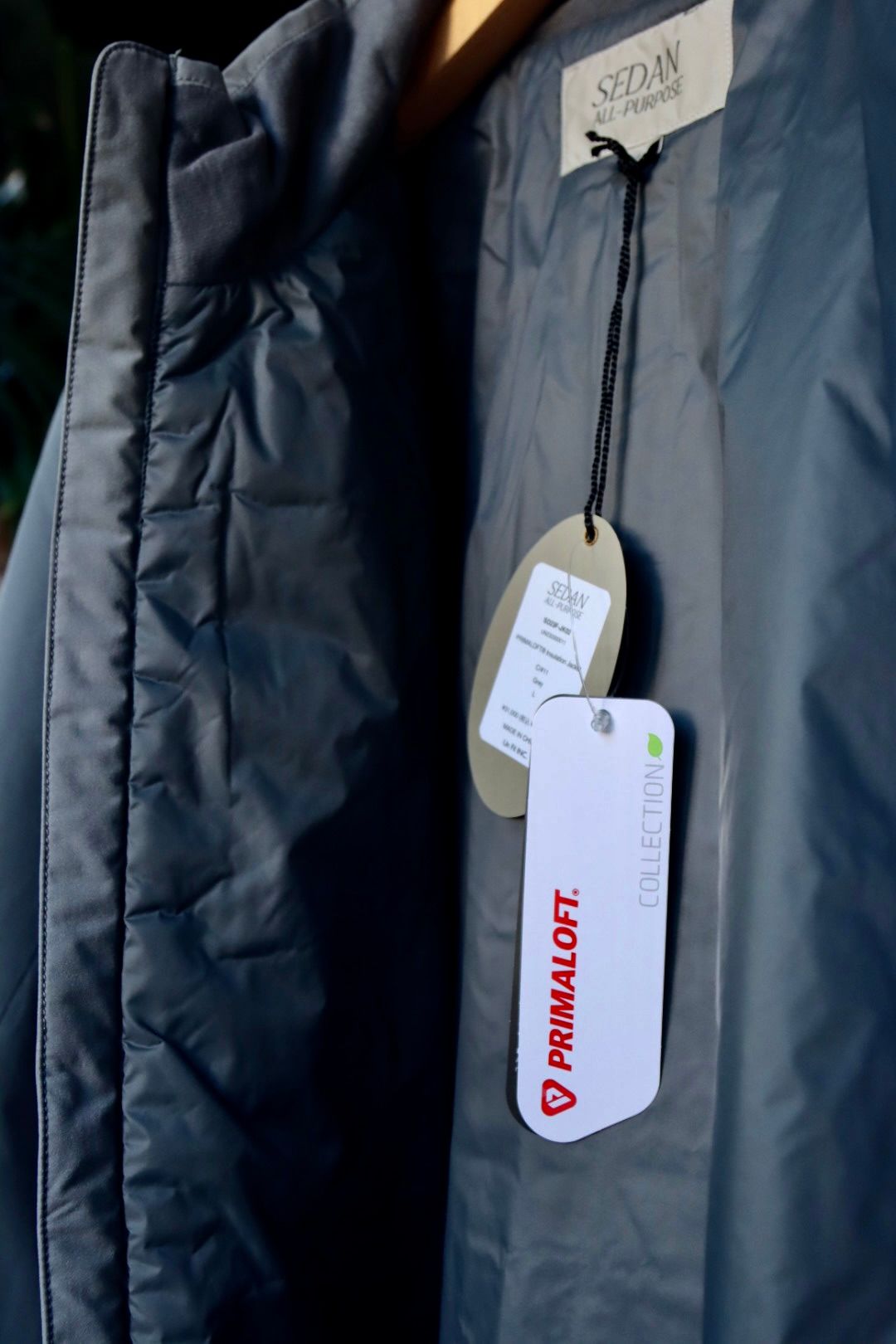 セダンオールパーパスFW23 PRIMALOFT®️Insulation Jacket (SD23F-JK02)Gray☆9月9日(土)発売！