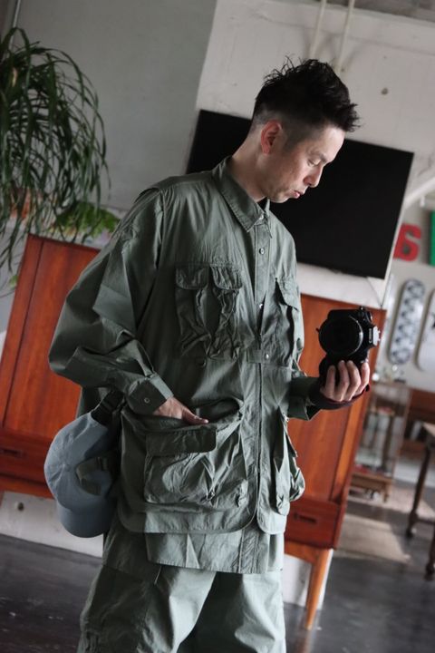 FreshService 22SS TYPEWRITER TACTICAL VEST"SAGE"style.2022.3.12.