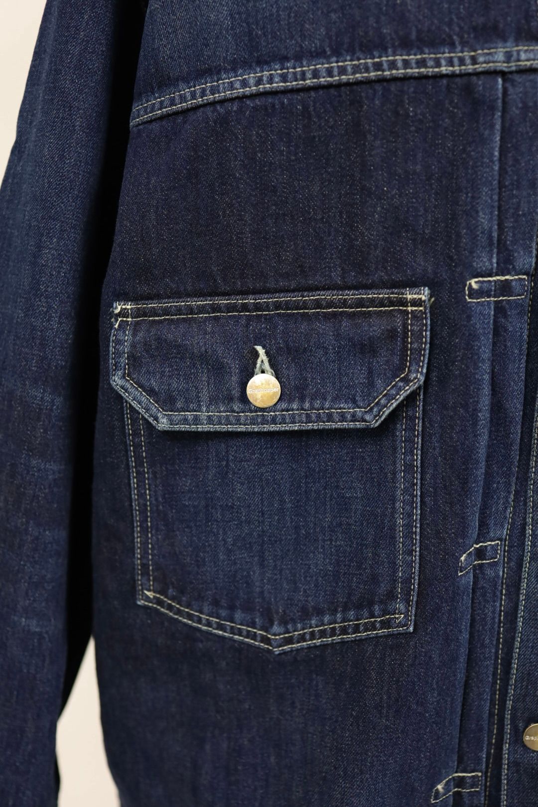 グラフペーパー  Selvage Denim Jacket(GU261-20054DB)INDIGO_DARK FADE★1月24日(土)発売！