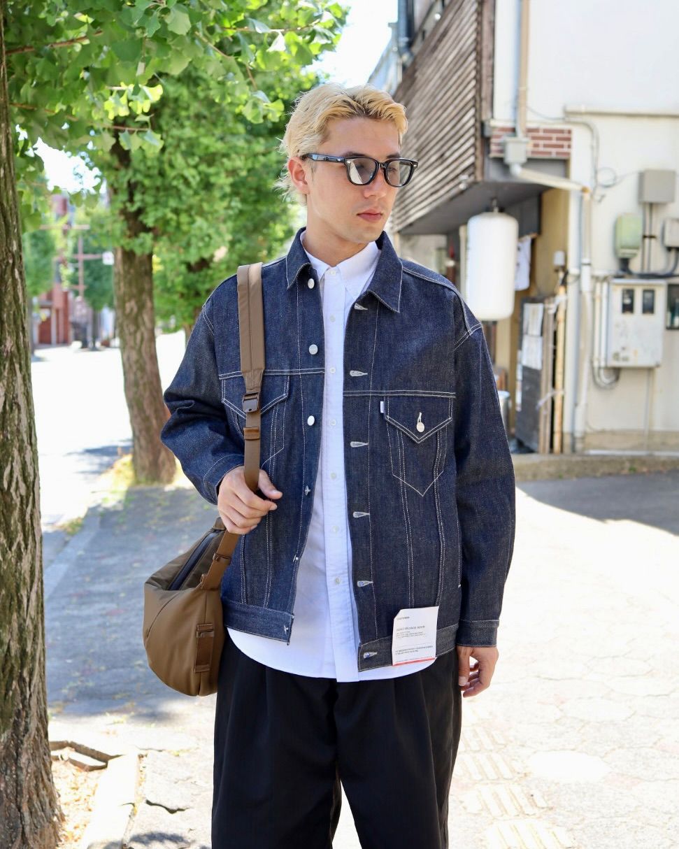 Graphpaper Selvage Denim Trucker Jacket MARK STYLE