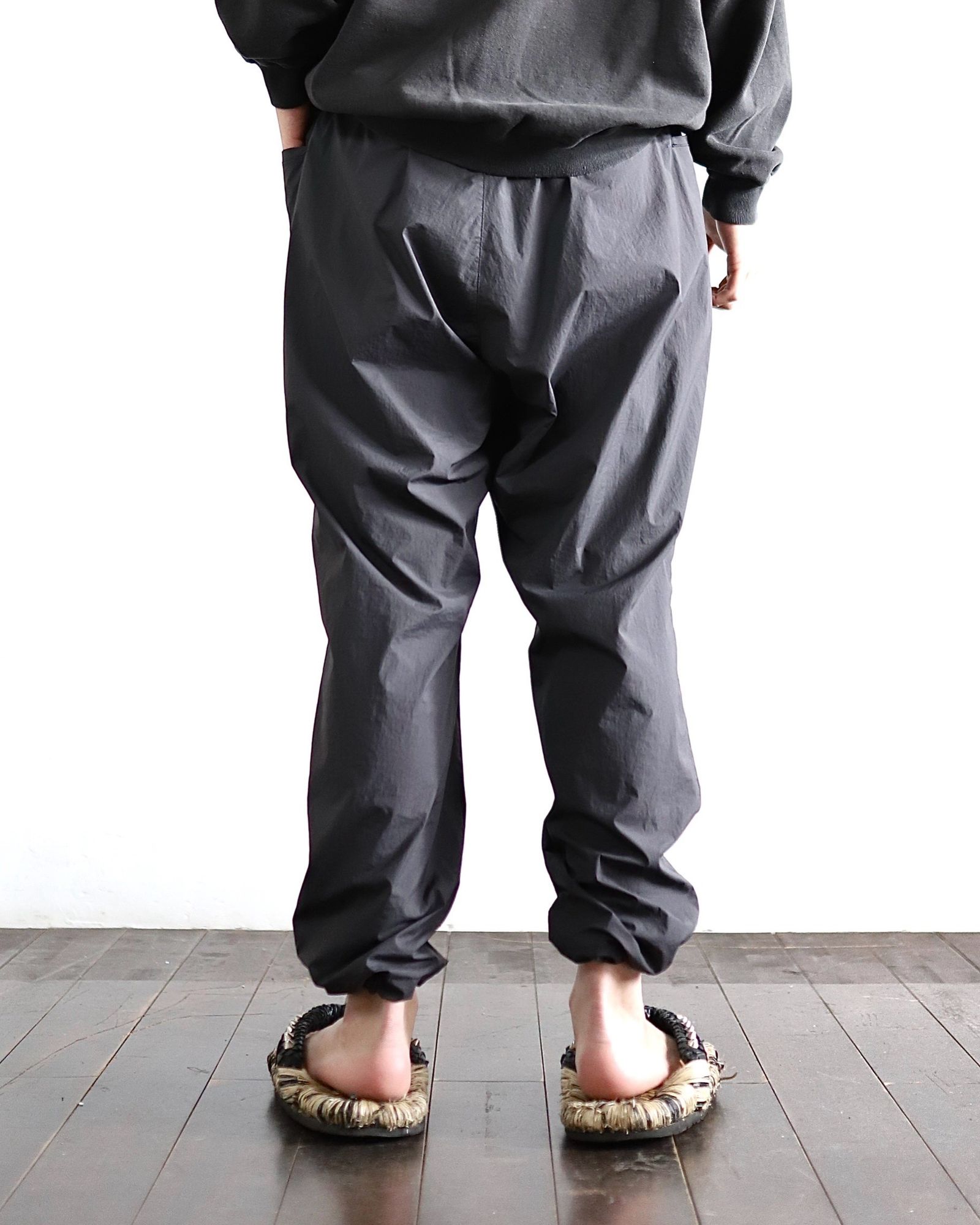 S.F.C 24SS WIDE TAPEREDE  EASY PANTS  (SFCSS24P03)D Grey