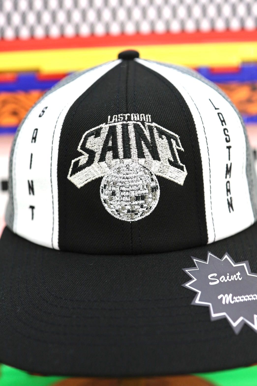 セントマイケル 26SS MIRROR BALL_LM_CAP(SM-MK8-0000-C42)BLACK☆4月11日(土)発売！