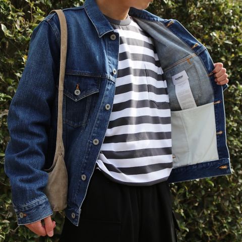 doublet MEMORIAL POLAROID DENIM JACKET(21SS06BL115) style. 2021.03.29.