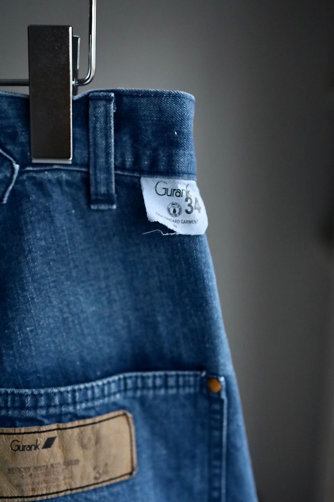 Gurank グランク 26SS パンツ Distressed 3stitch painter pants(2602U)INDIGO★新作発売！