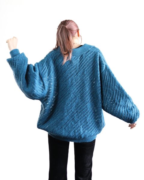 YOKE 新作SILK MOHAIR PULLOVER SWEATER style.2024.2.3