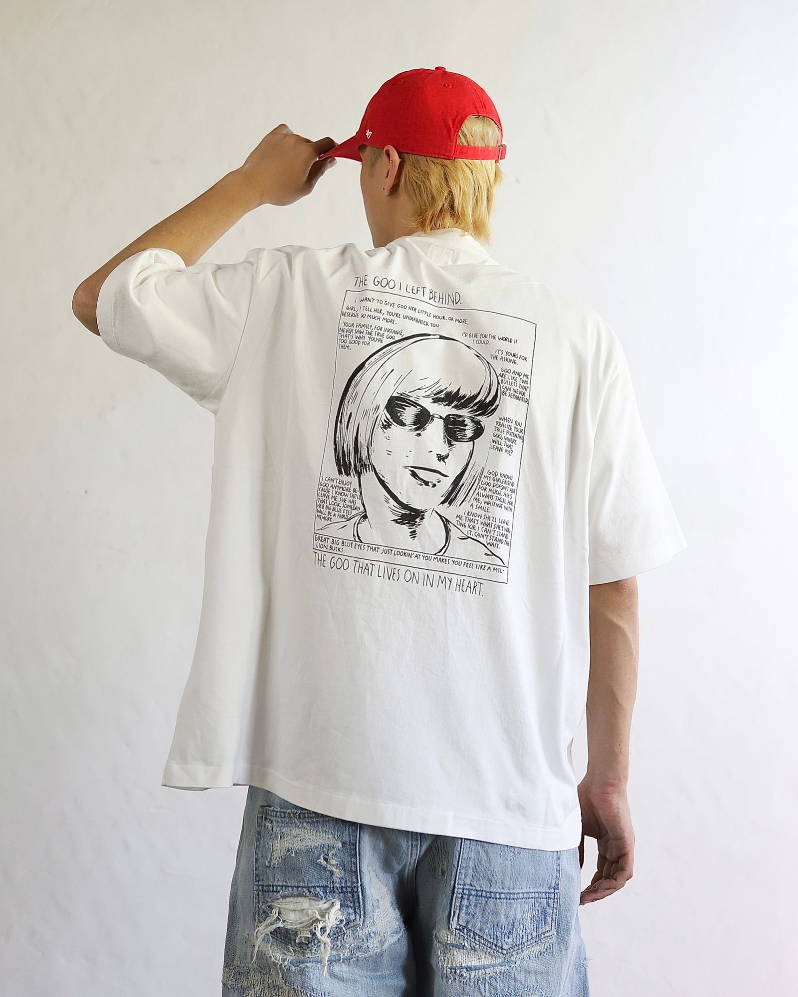 blurhmsROOTSTOCK 24SS 新作Echo Print Tee WIDE style 2024.4 blurhmsROOTSTOCK 24SS 新作Echo Print Tee WIDE style 2024.4