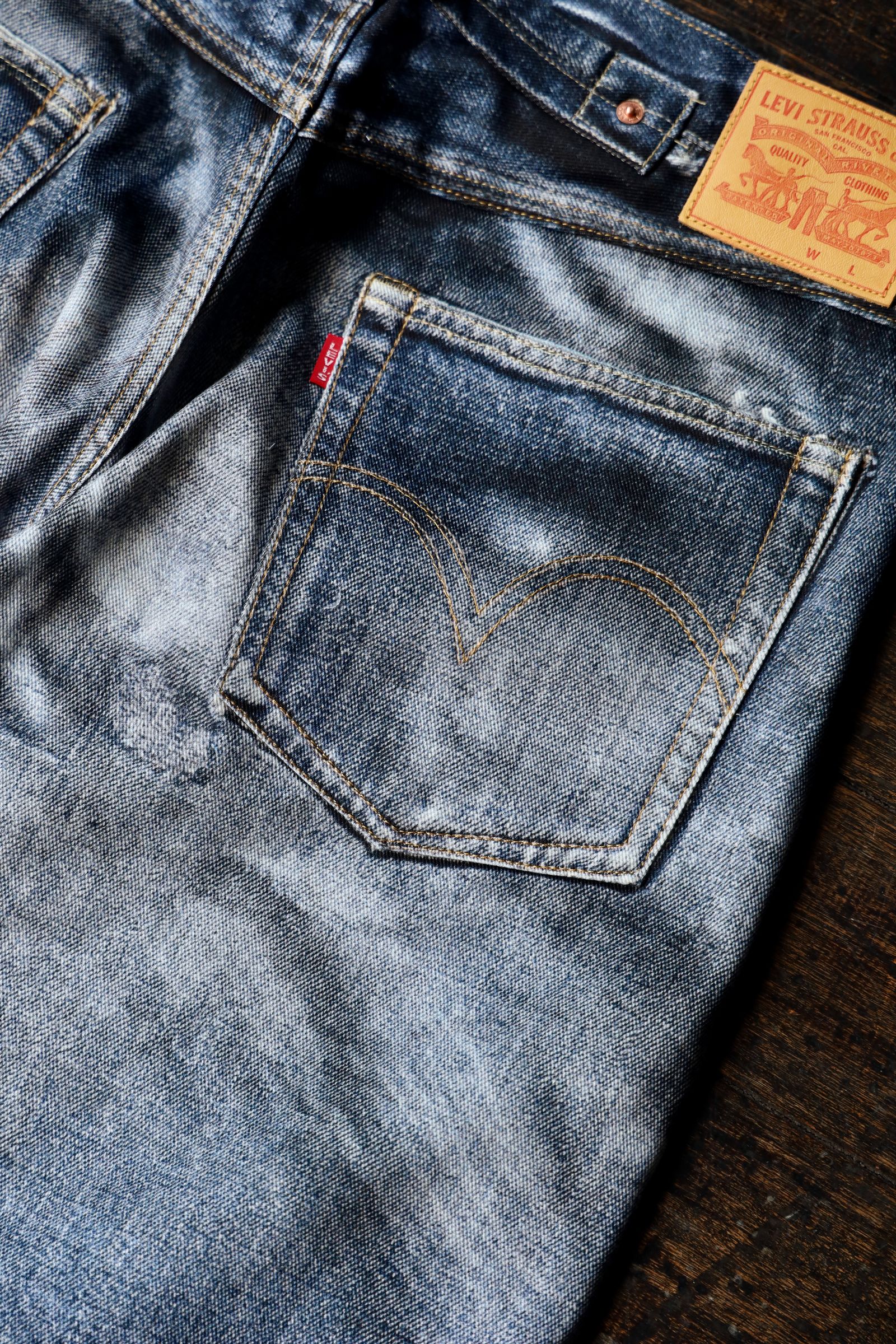 ジュンヤワタナベマン25SS ベルベルジン×Levi's 503BXXトリプルネームパンツ(WO-J905-100) INDIGO☆4月18日(金)発売！