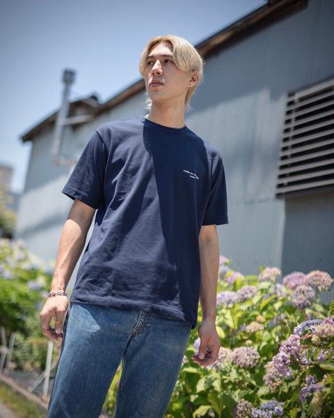 コムデギャルソンオム 24SS ロゴプリントTシャツ style 2024.6.17