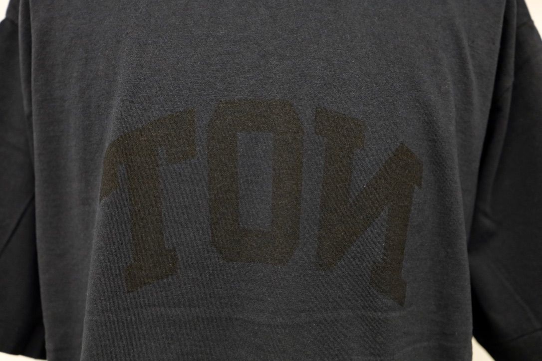 blurhms ROOTSTOCK ブラームスルーツストック 26SS NOT-PRINCE 88/12 Print Tee WIDE(bROOTS25S36S26B)NIGHT BLACK x BLACK☆4月17日(金)新作発売！