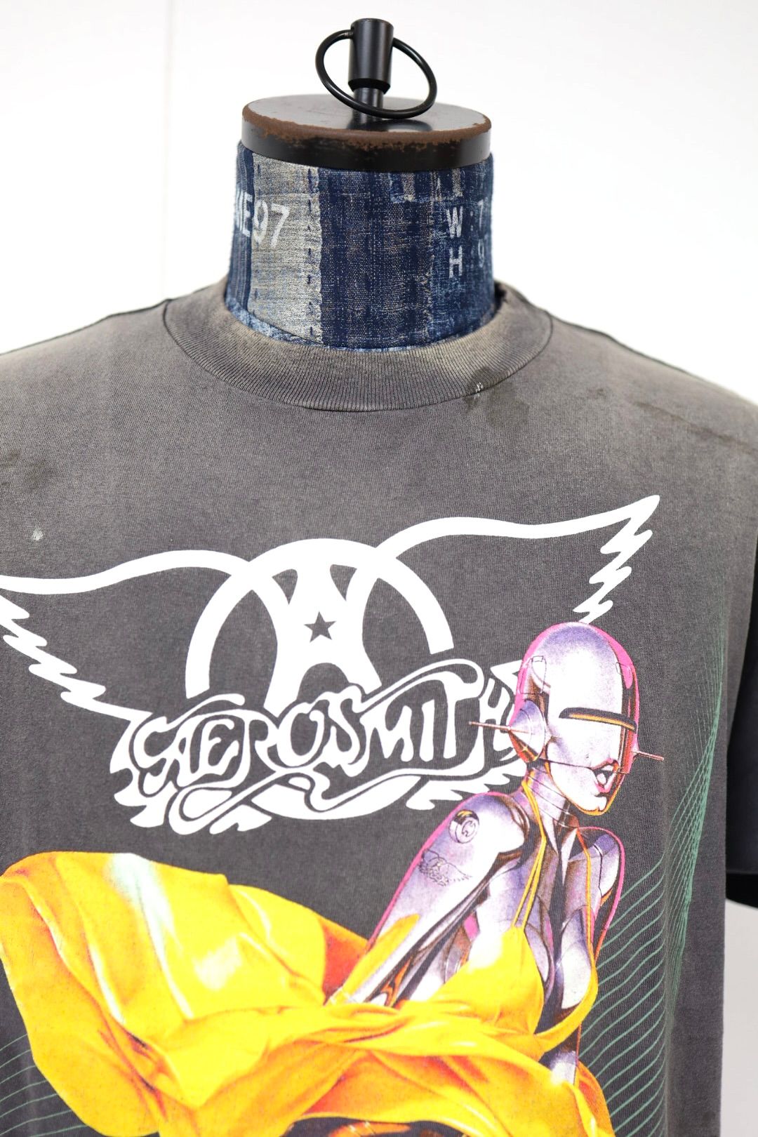 セントマイケル 26SS AEROSMITH AS_SS T-SHIRT(SM-MK8-0000-C25)BLACK☆4月29日(水)新作発売！