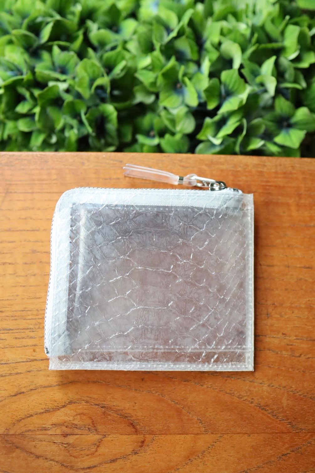 コムデギャルソン 財布 SNAKE TRANSPARENT L字型ZIP WALLET(8Z-T310-051)☆12月再入荷致します！