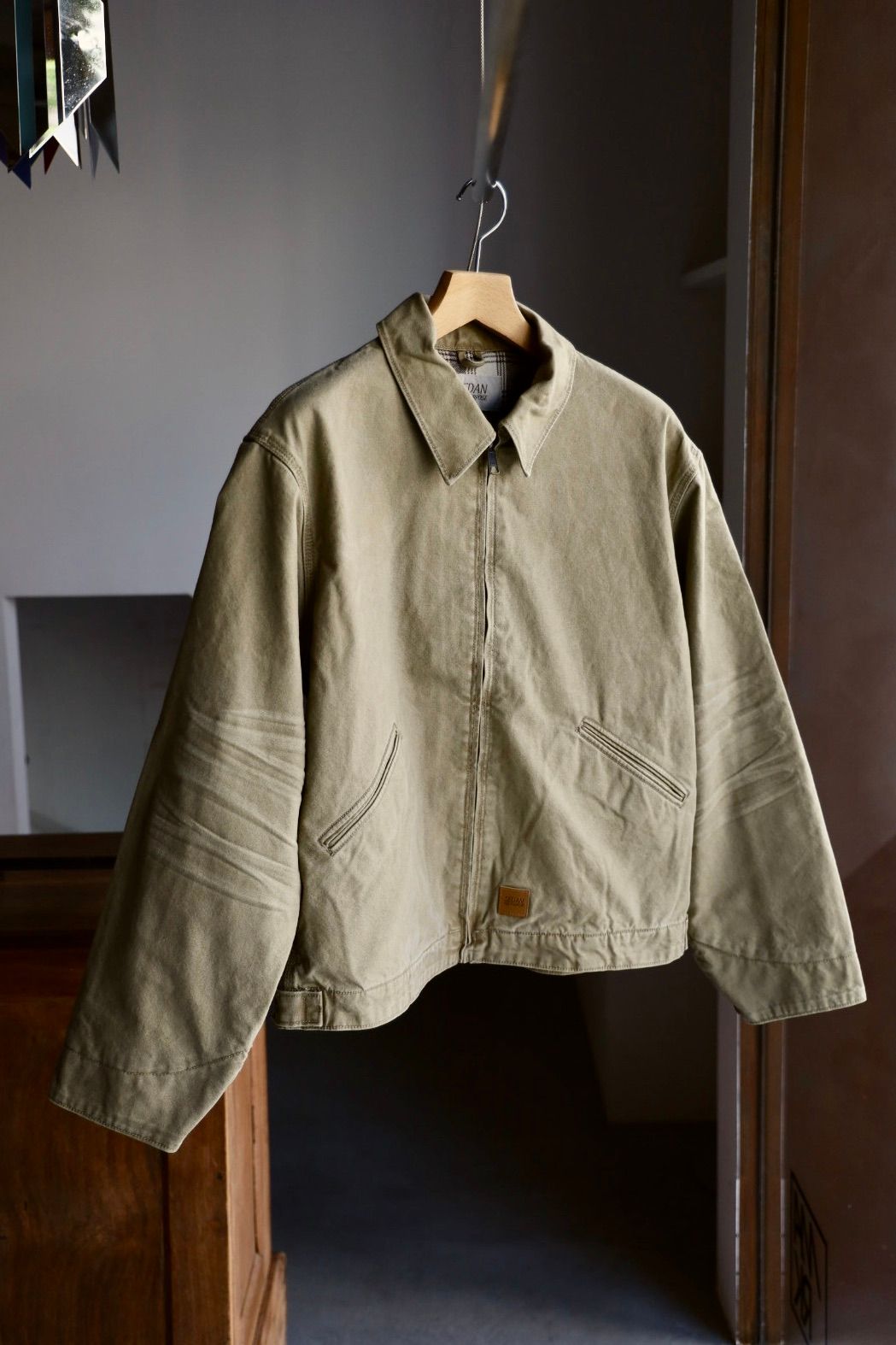 セダンオールパーパス FW25 Vintage Washed Cotton Duck Jacket(SD25F-JK02)Khaki☆9月6日(土)発売！