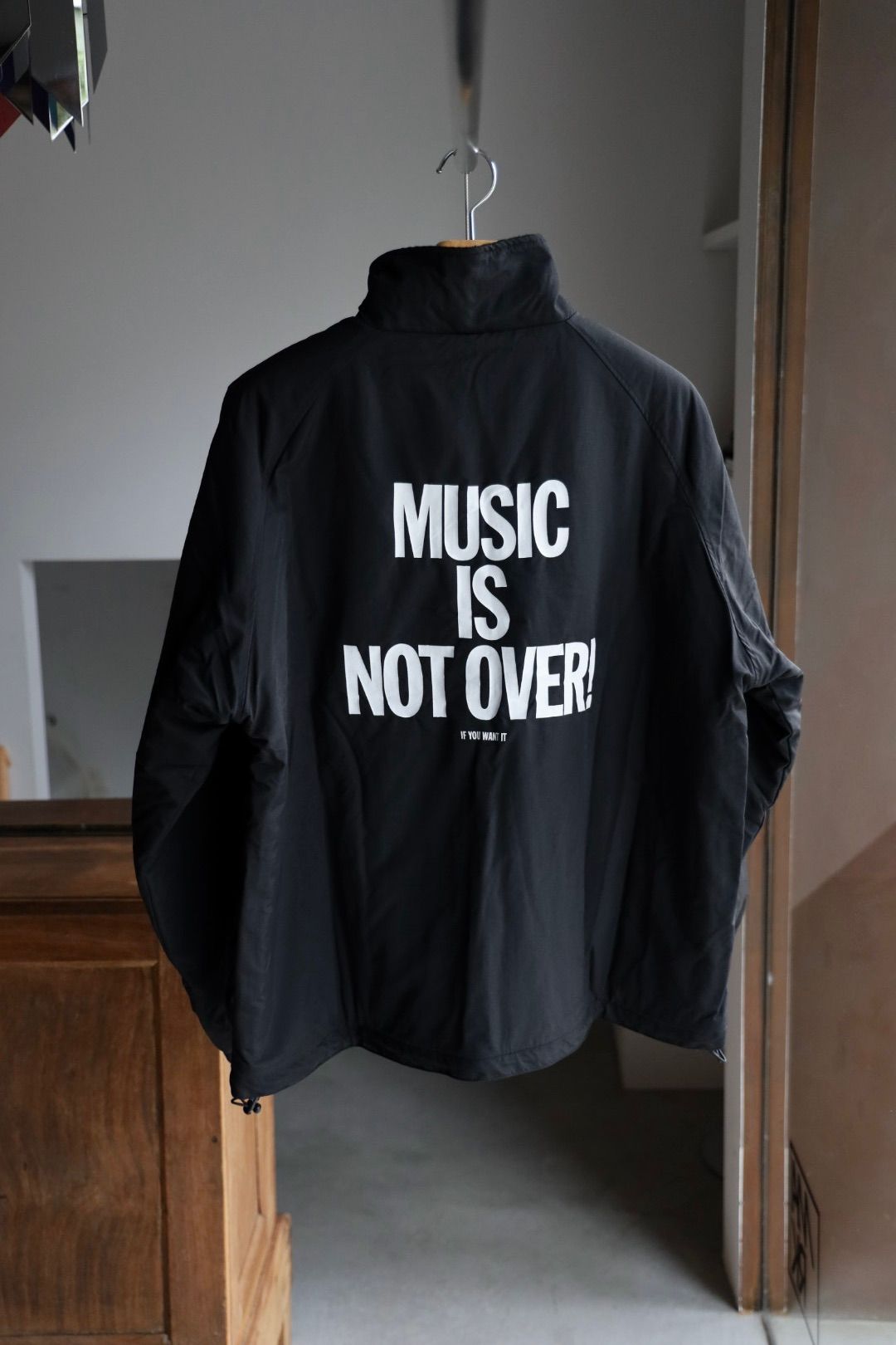 イズネスミュージック 25AW MINOT REVERSIBLE FLEECE JACKET (IMP6_24_M.I.N.O.JK01)BLACK☆新作発売！