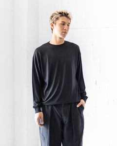 グラフペーパー25AW High Gauge L/S Oversized Crew Neck Knit(GU253-80205B)BLACK☆8月23日(土)発売!!
