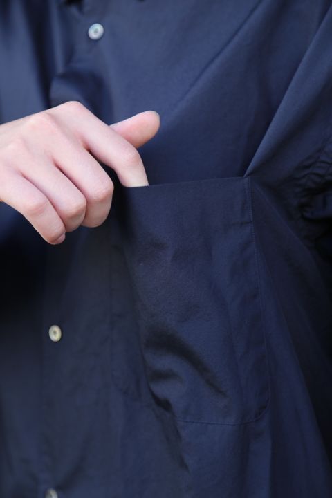 Gpaphpaper Broad L/S Oversized Regular Collar Shirt(GM212-50110B) style.2021.5.23.