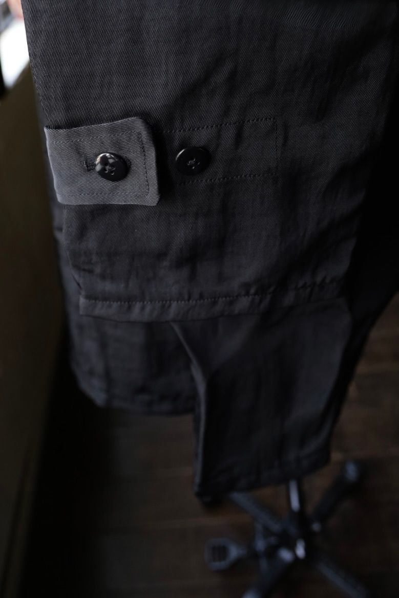 ファウンダ 25AW DUFFLE COAT(015FD252016)BLACK⭐︎9月13日(土)新作発売！