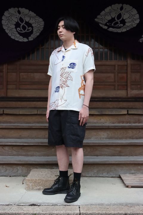 KHOKI B shirt(22SS-B-04) style. 2022.03.21.