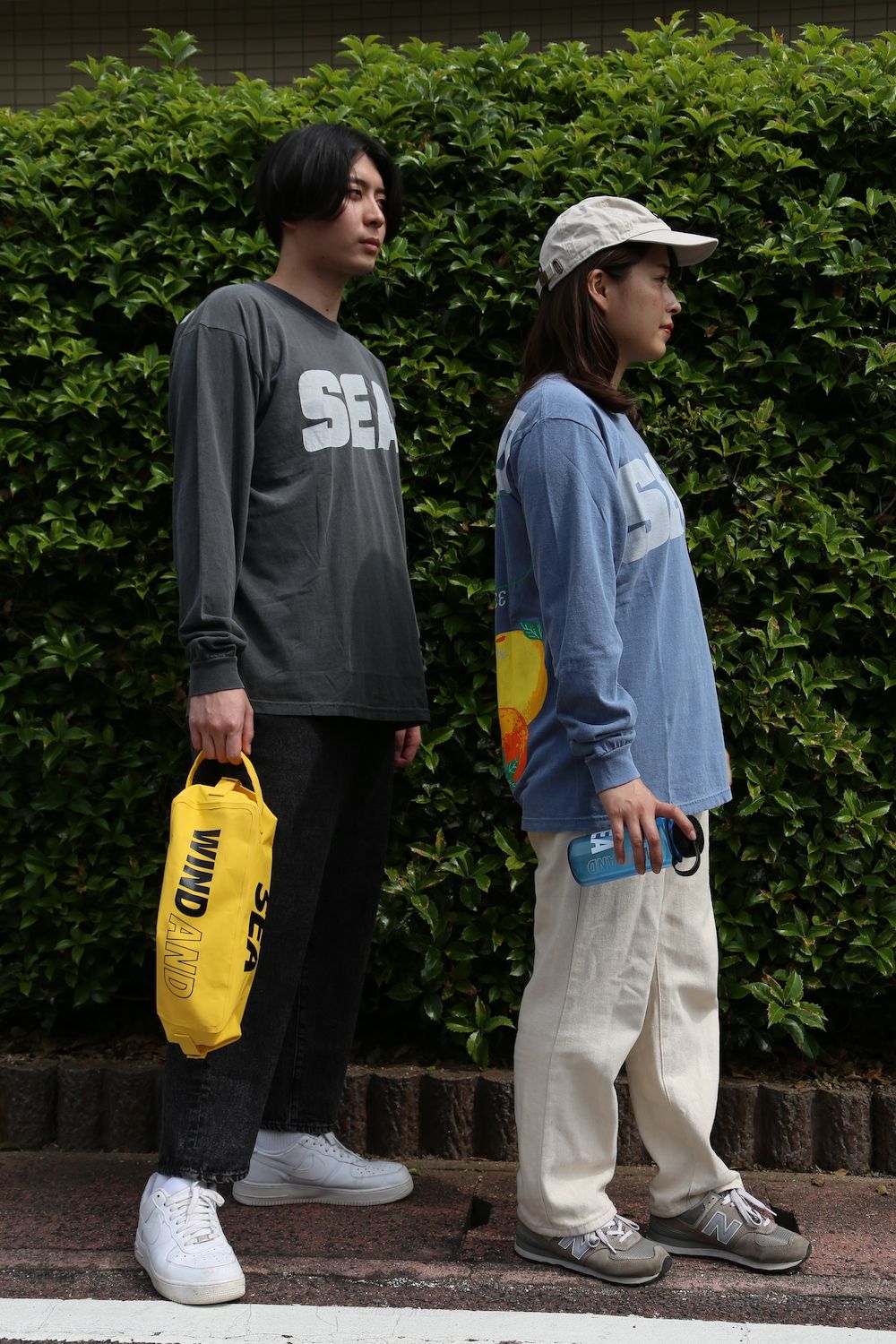 WIND AND SEA SEA (sea-alive) L/S T-SHIRT style.2021.5.15.