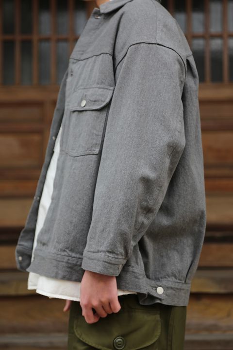 Graphpaper Colorfast Denim Blouson(GM204-30234B) style.2021.1.30.
