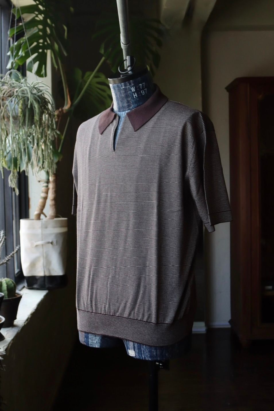 A.PRESSE - アプレッセ24SS High Gauge S/S Striped Skipper