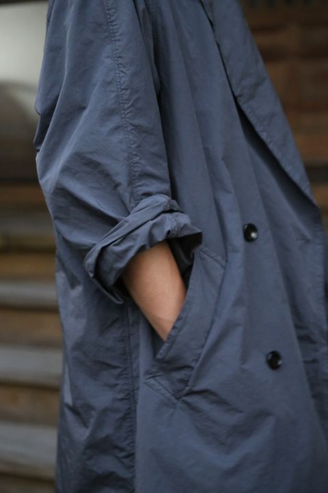 Graphpaper Garment Dyed Shop Coat"D.GRAY"Style.2020.10.13.