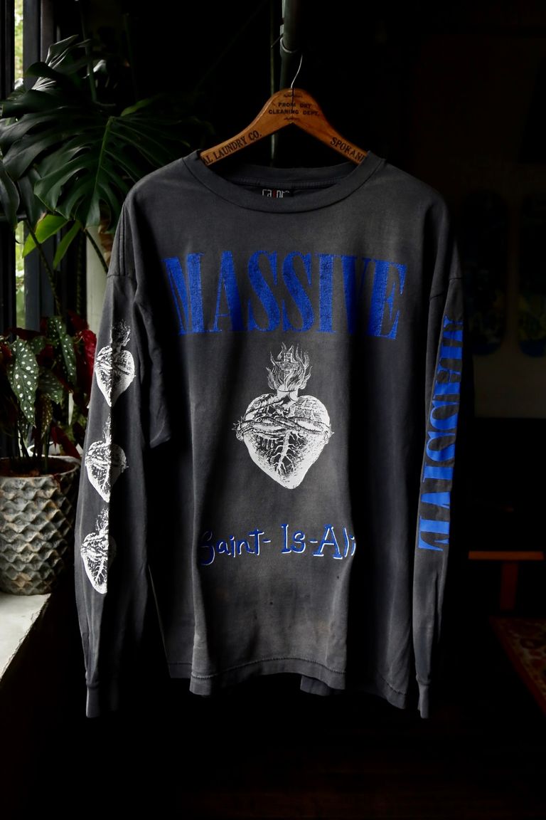 SAINT M×××××× - セントマイケル 23AWロングスリーブMASSIVE LS TEE 