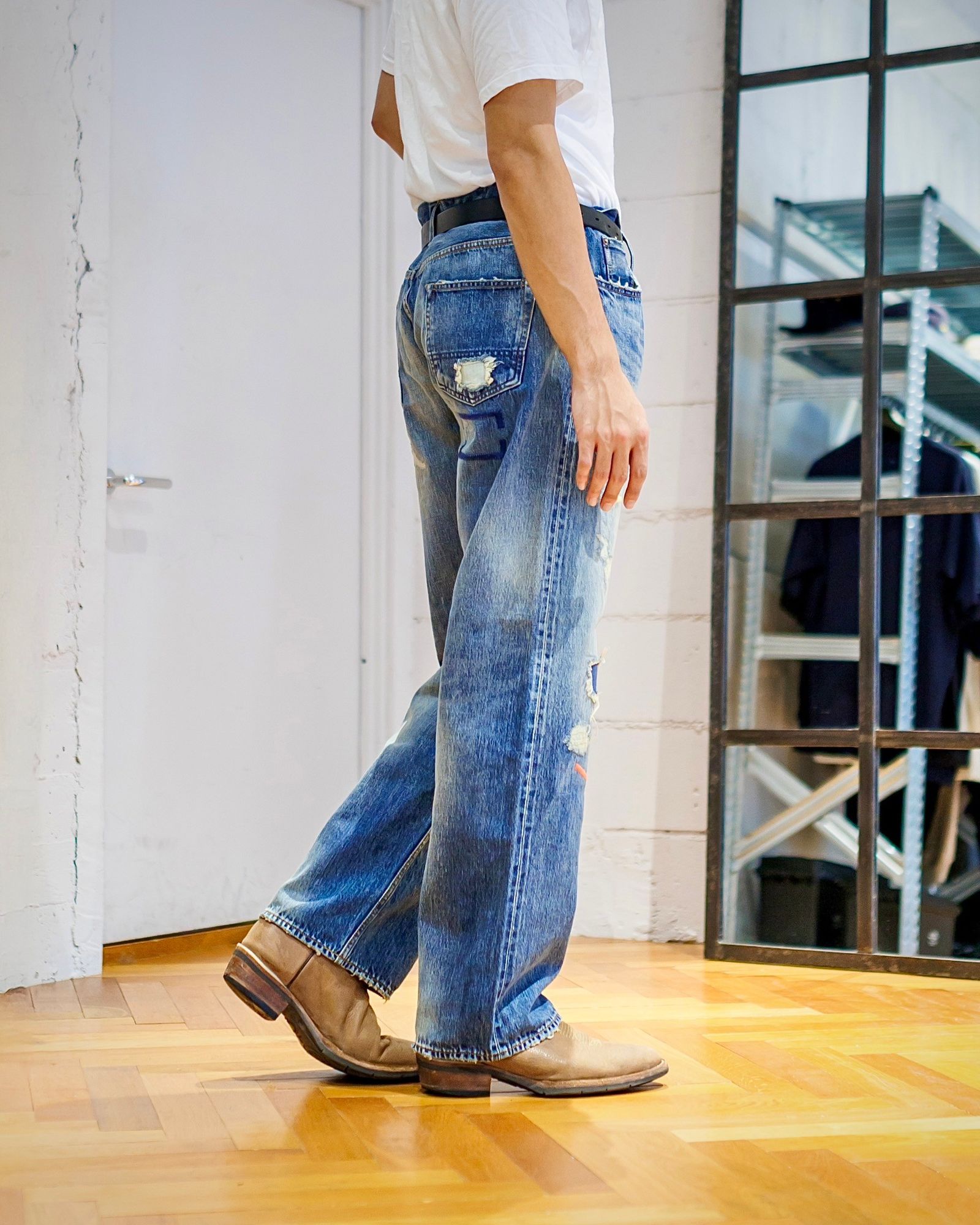 ファンダメンタル デニムCLASSIC STRAIGHT DENIM CS116(FA24/MG116)INDIGO