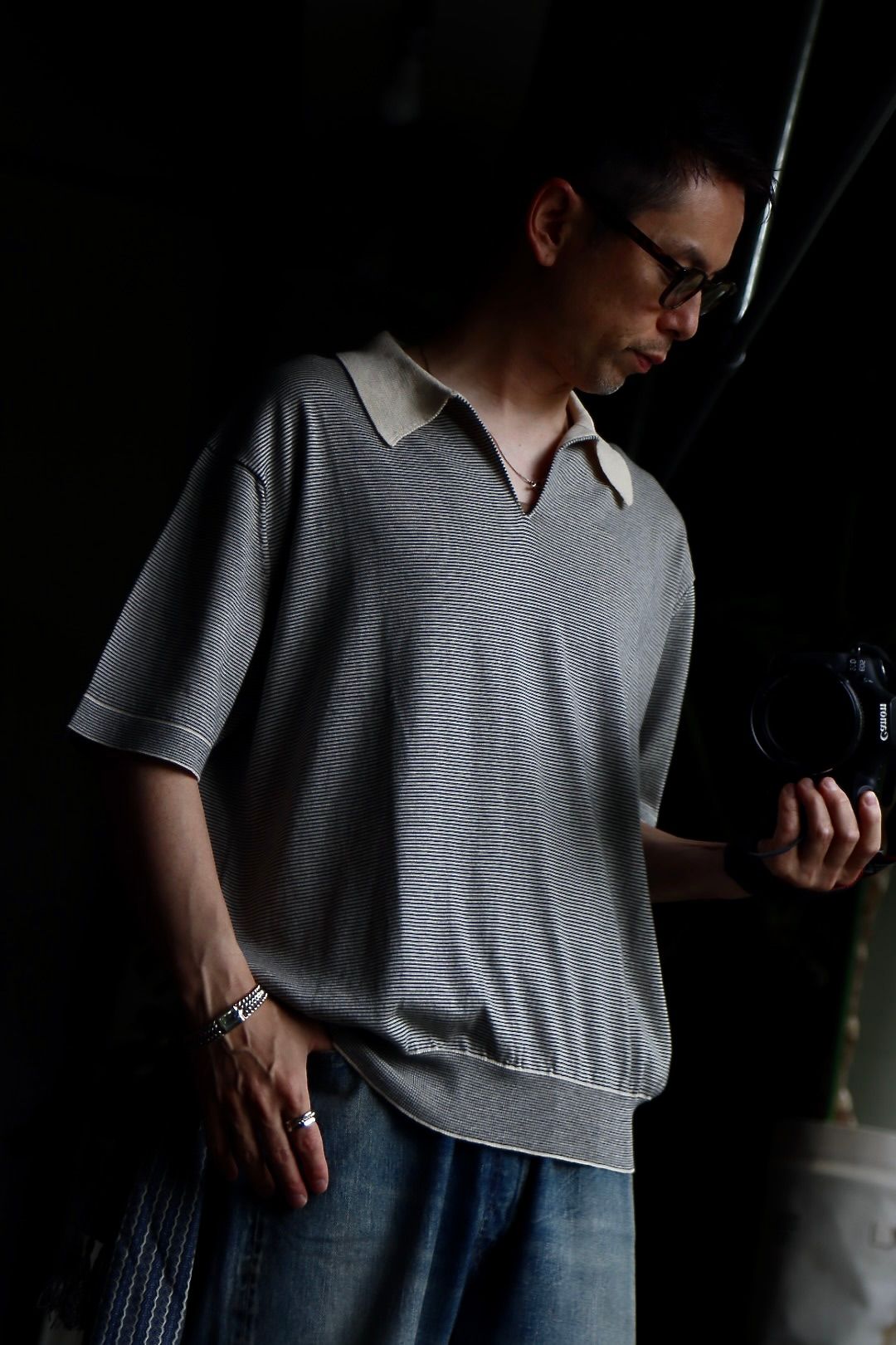 アプレッセ23AW S/S High Gauge Skipper (23AAP-03-10H)STRIPE