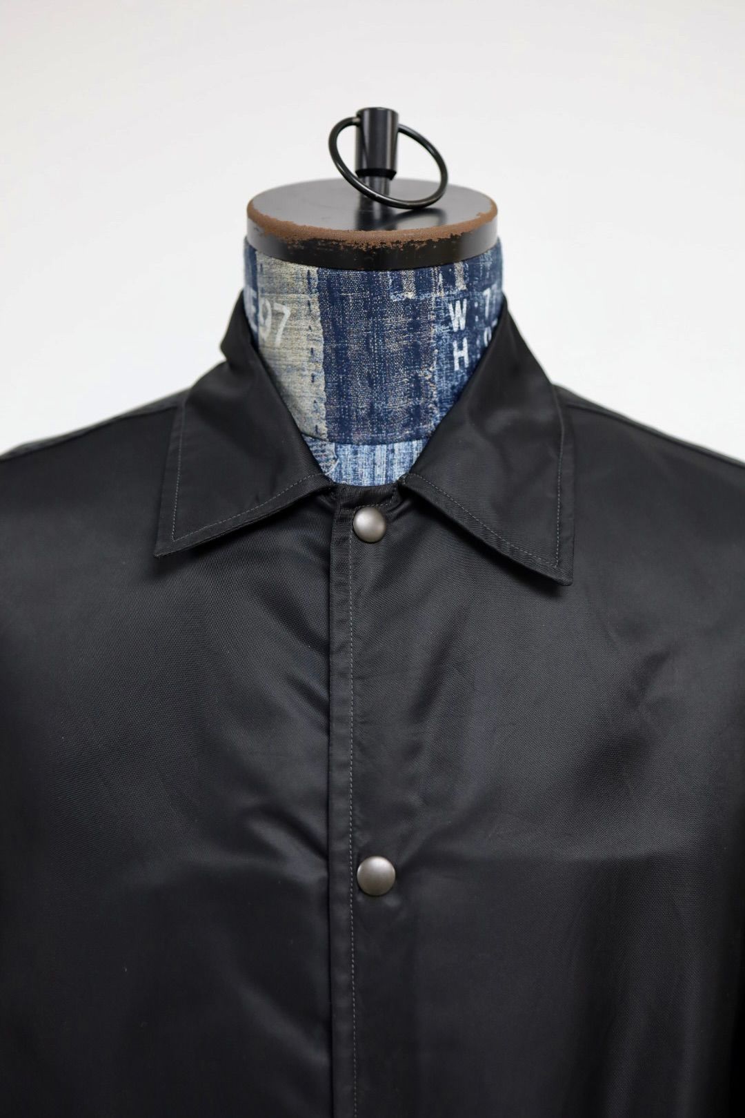 ブラームス 26SS Washed Nylon Coach Jacket(bROOTS26S8)Black☆12月26日(金)新作発売！