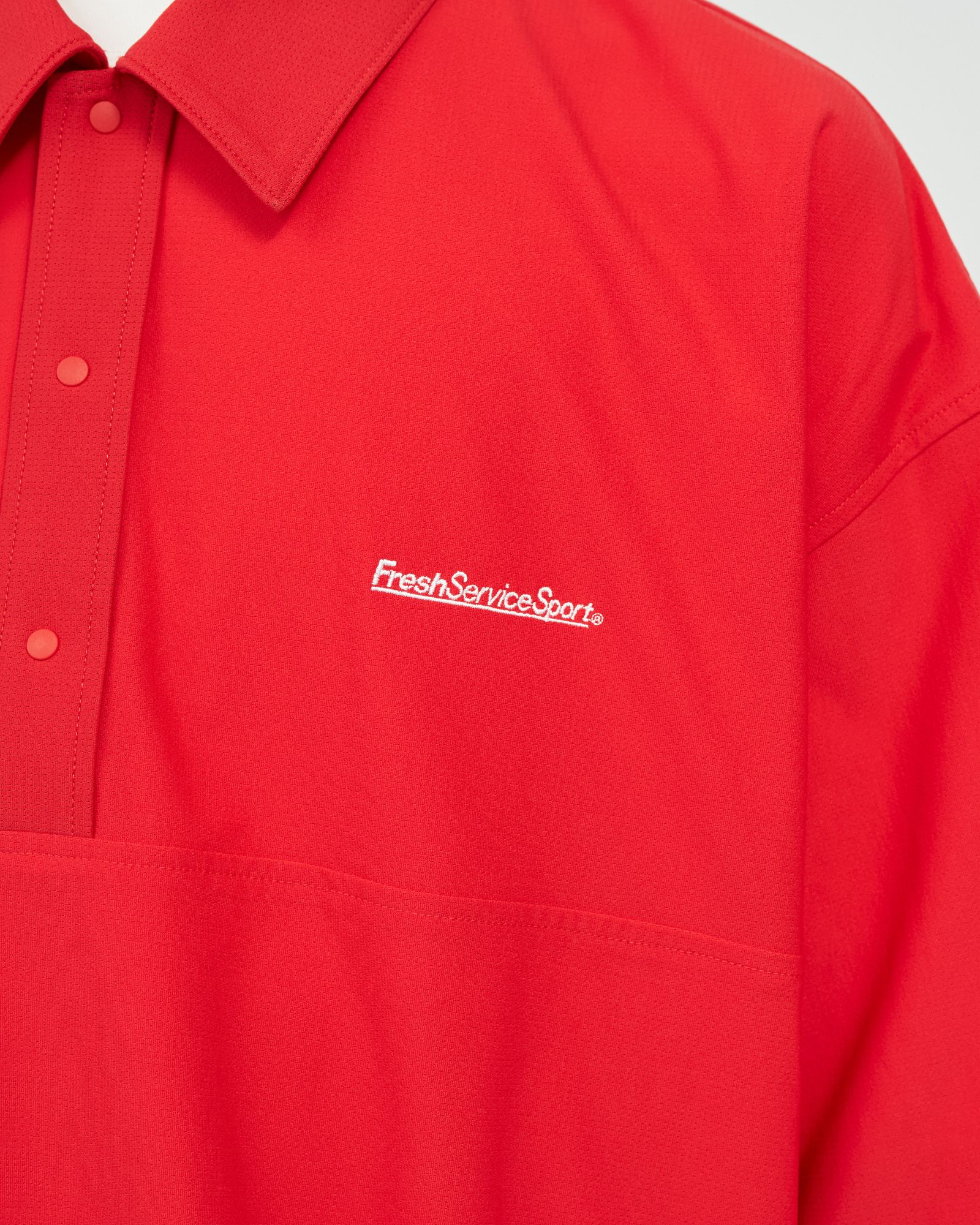 フレッシュサービス  ACTIVE DRY MESH POLO(FSC263-70164)RED☆7月18日(土)新作発売！