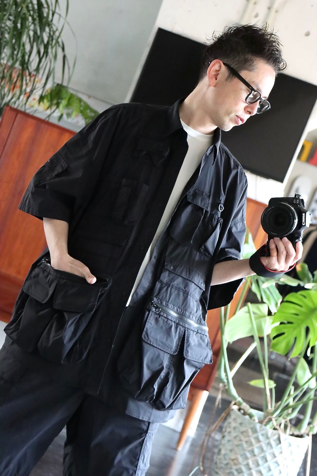 フレッシュサービス22SS TACTICAL POCKET STRETCH S/S SHIRTスタイル.2022.4.06.
