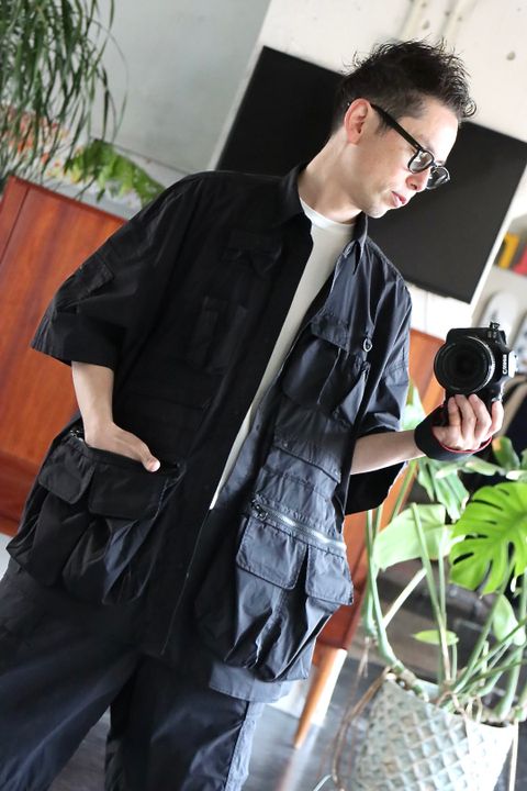 フレッシュサービス22SS TACTICAL POCKET STRETCH S/S SHIRTスタイル.2022.4.06.