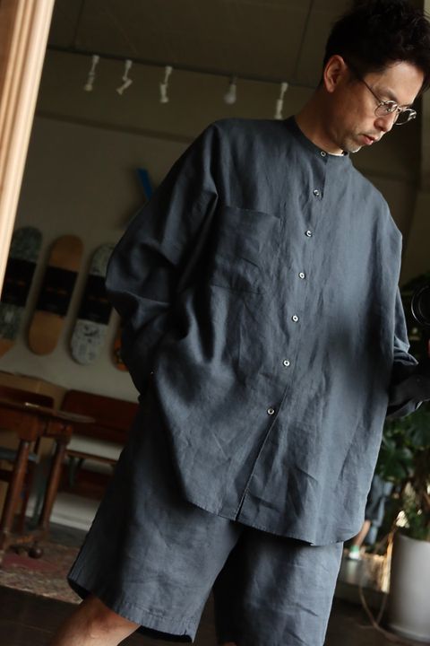 Graphpaper 22SS リネンセットアップスタイル.2022.5.19.