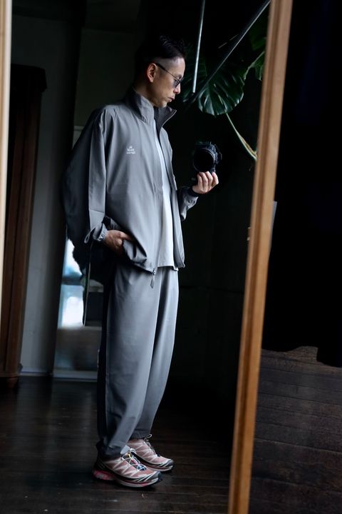 ReFresh!Service. “UTILITY PACKABLE SUIT”(GRAY)スタイル