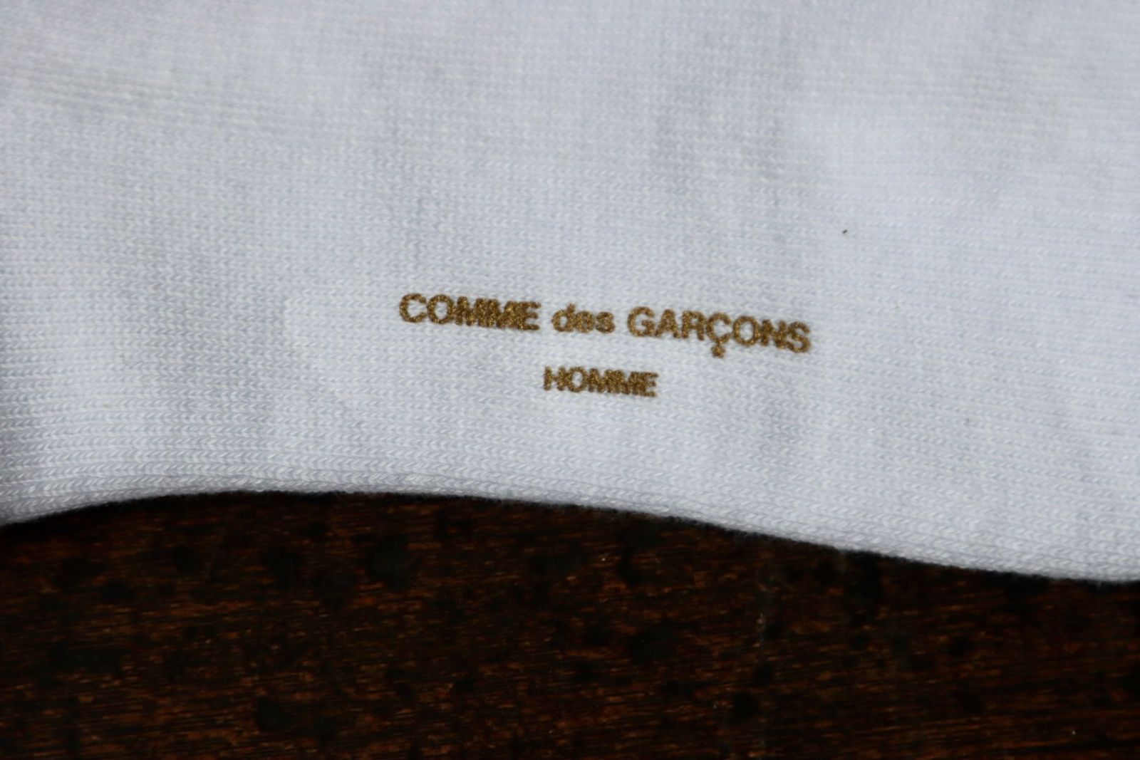 COMME des GARCONS HOMME - コムデギャルソンオム24SS ロゴソックス(HM 