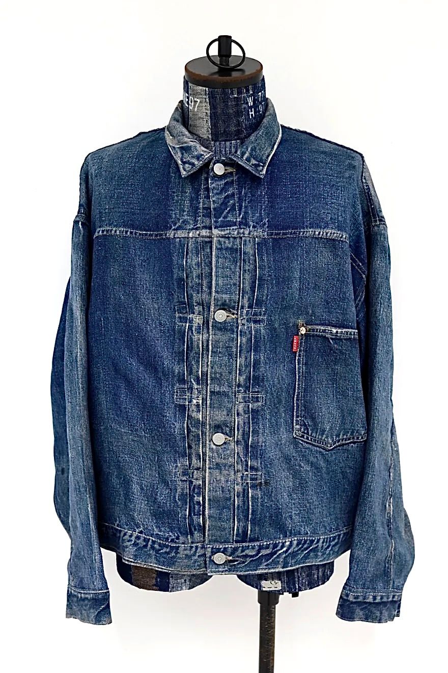アイジュンヤワタナベマン 26SS Levi's×BerBerJin 転写デニムプリントジャケット(WQ-J904-101)☆5月15日(金)発売！