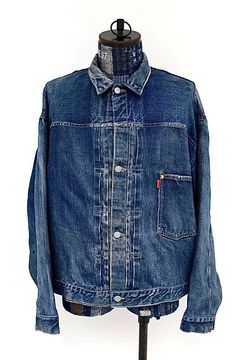 アイジュンヤワタナベマン 26SS Levi's×BerBerJin 転写デニムプリントジャケット(WQ-J904-101)☆5月15日(金)発売！