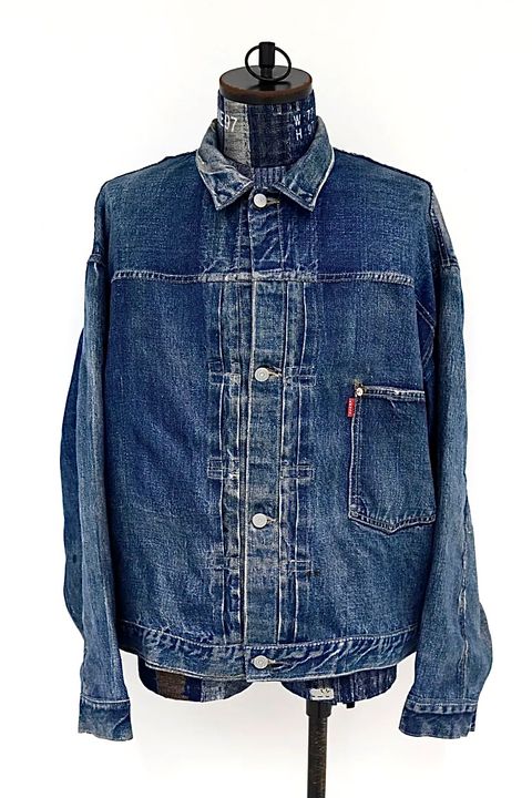 アイジュンヤワタナベマン 26SS Levi's×BerBerJin 転写デニムプリントジャケット(WQ-J904-101)☆5月15日(金)発売！