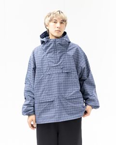 DAIWA PIER39(ダイワピア39) TECH ANORAK JACKET SUMMER PLAID(BJ-70026)SMOKE BLUE☆2月21日(土)発売！