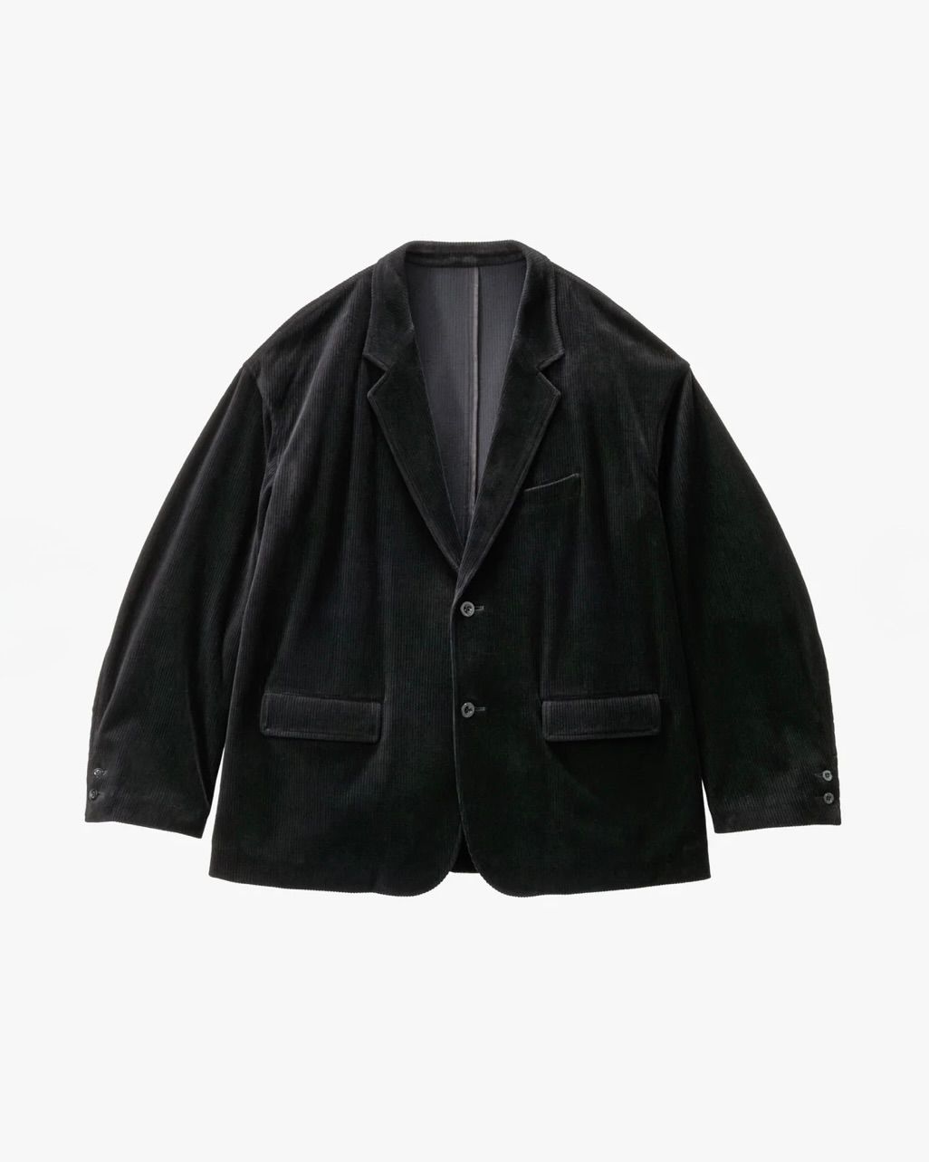 グラフペーパー Soft Knit Corduroy Jacket(GM263-20110B)BLACK☆9月5日(土)発売！